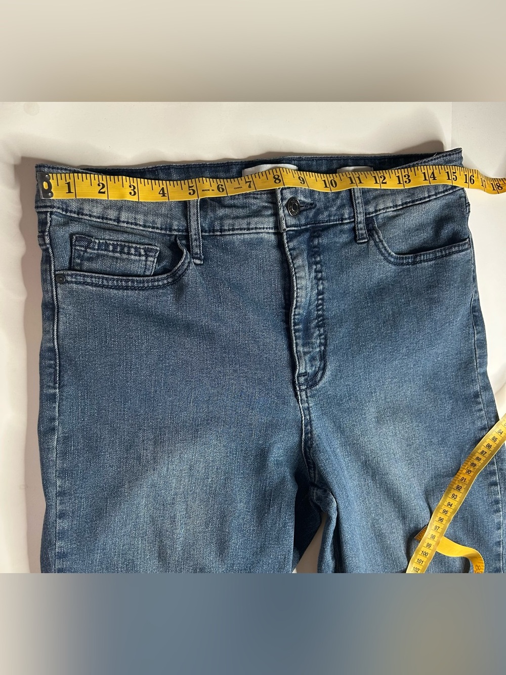 Social Standard By Sanctuary High-Rise Straight Leg Women’s Jeans Normcore Sz 12 - Picture 10 of 13